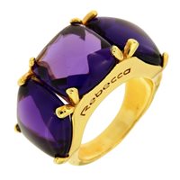Anello Rebecca Donna Cabochon in Bronzo Quarzo BCAARA01 - BCAARA01